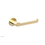 Phylrich - Single Post Paper Holder, Rond - Satin Brass