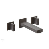 Phylrich - Wall Lav Faucet Diama, Blade Handles - Oil Rubbed Bronze