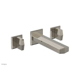 Phylrich - Wall Lav Faucet Diama, Blade Handles - Polished Nickel