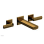 Phylrich - Wall Lav Faucet Diama, Lever Handles - French Brass