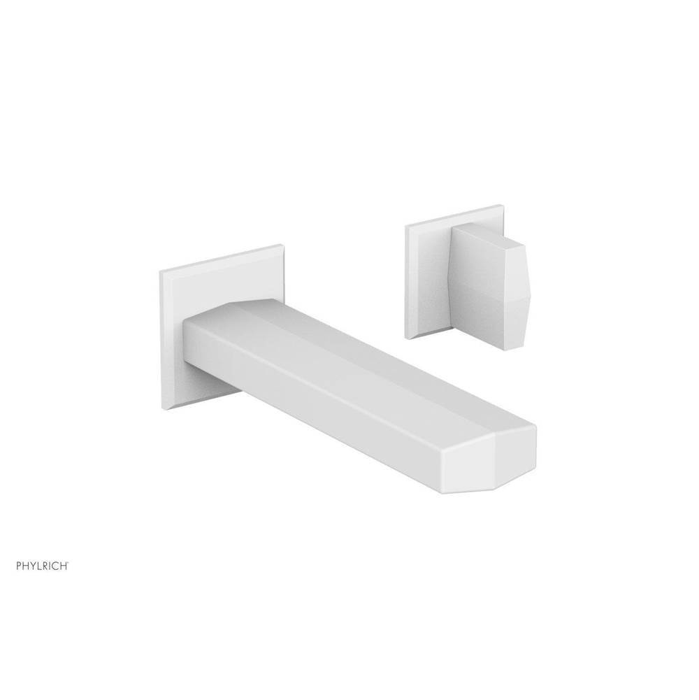 Phylrich - Wall Lav Single Diama, Blade  Handle - Satin White