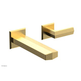 Phylrich - Wall Lav Single Diama, Lever  Handle - Burnished Gold