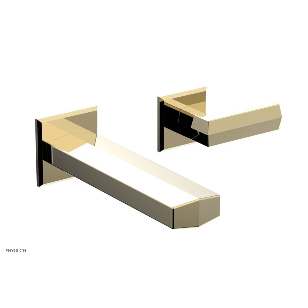 Phylrich - Wall Lav Single Diama, Lever  Handle - Polished Brass Uncoated