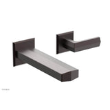 Phylrich - Wall Lav Single Diama, Lever  Handle - Weathered Copper