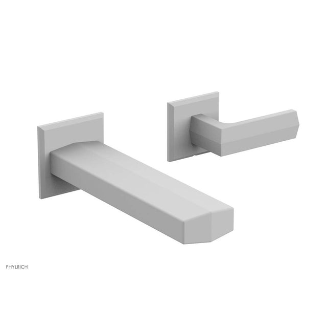 Phylrich - Wall Lav Single Diama, Lever  Handle - Satin White