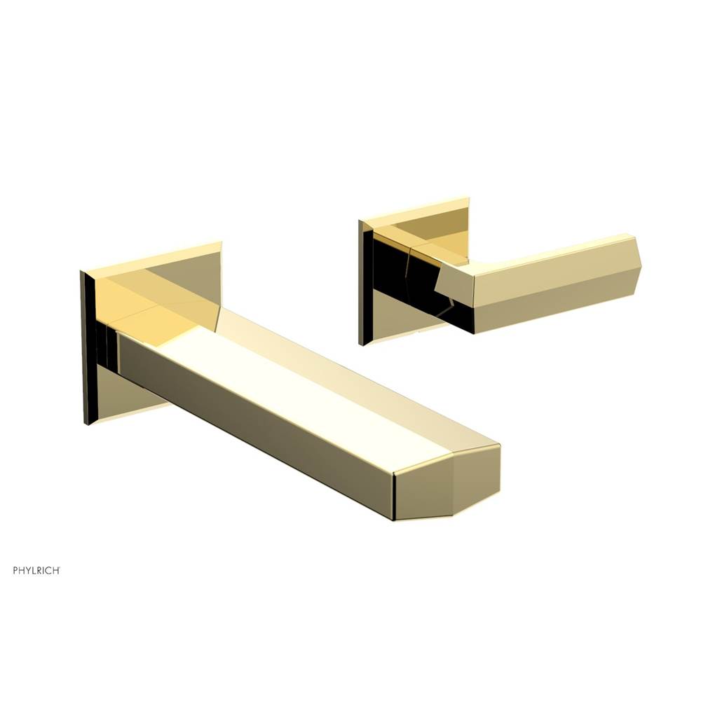 Phylrich - Wall Lav Single Diama, Lever  Handle - Polished Brass