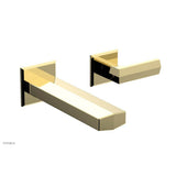 Phylrich - Wall Lav Single Diama, Lever  Handle - Polished Brass