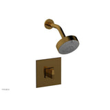 Phylrich - Pb Shwr Kit Diama, Blade Handle - French Brass