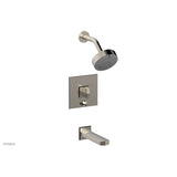Phylrich - Pb Tub & Shwr Kit Diama, Blade Handle - Polished Nickel
