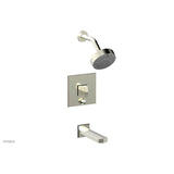 Phylrich - Pb Tub & Shwr Kit Diama, Blade Handle - Satin Nickel