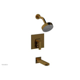 Phylrich - Pb Tub & Shwr Kit Diama, Lever Handle - French Brass