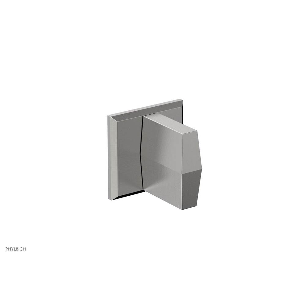 Phylrich - DIAMA Volume Control/Diverter Trim - Blade Handle 184-35 - Pewter