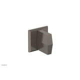 Phylrich - DIAMA Volume Control/Diverter Trim - Blade Handle 184-35 - Burnished Nickel