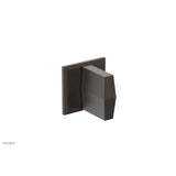 Phylrich - DIAMA Volume Control/Diverter Trim - Blade Handle 184-35 - Weathered Copper