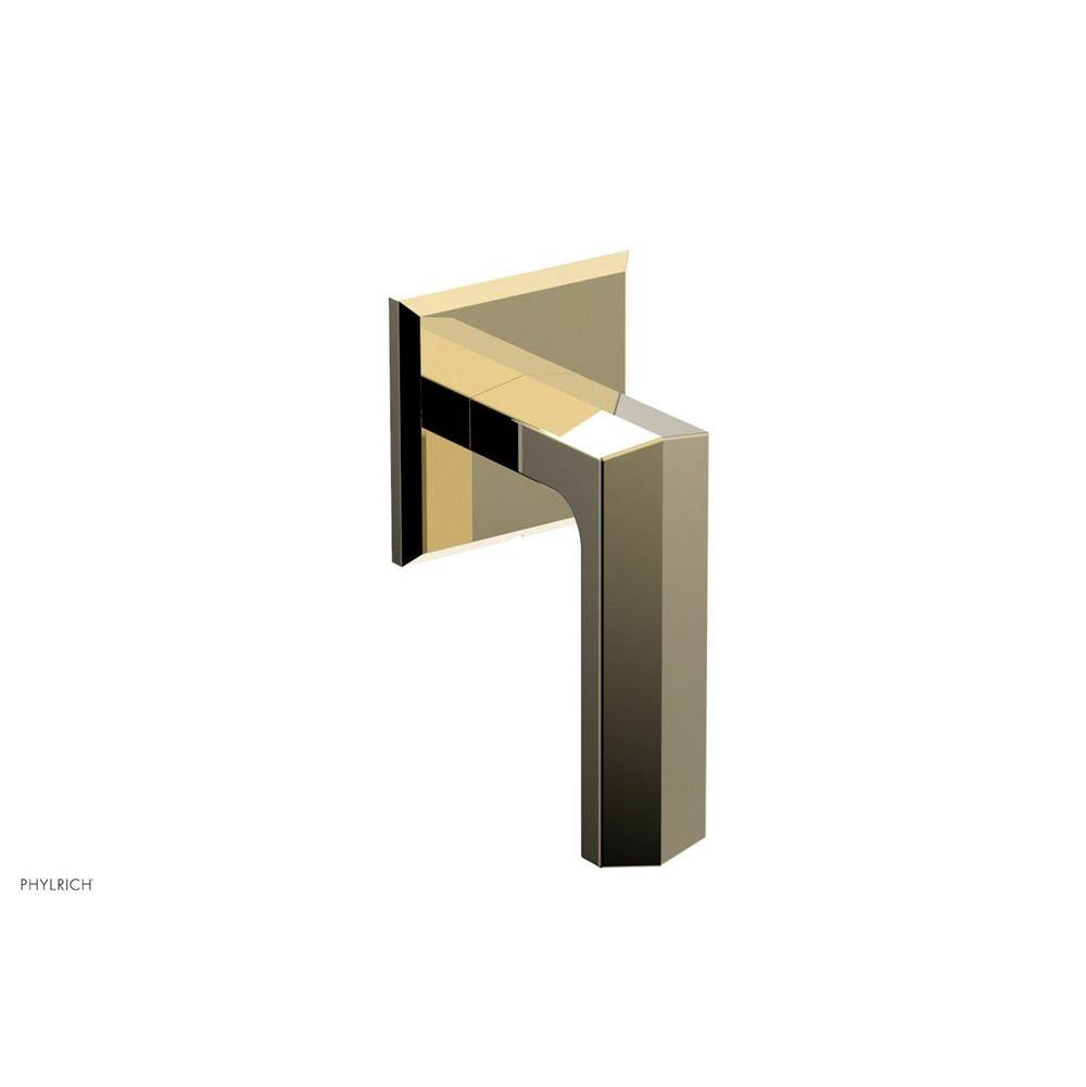 Phylrich - DIAMA Volume Control/Diverter Trim - Lever Handle 184-36 - Polished Brass Uncoated