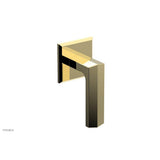 Phylrich - DIAMA Volume Control/Diverter Trim - Lever Handle 184-36 - Satin Brass