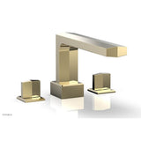 Phylrich - Deck Tub Set Diama, Blade Handle - Polished Brass Uncoated