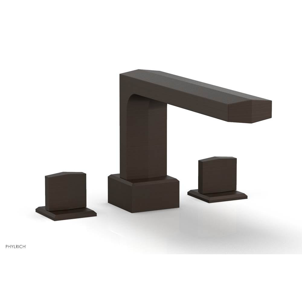 Phylrich - Deck Tub Set Diama, Blade Handle - Antique Bronze