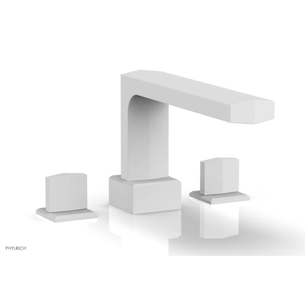 Phylrich - Deck Tub Set Diama, Blade Handle - Satin White