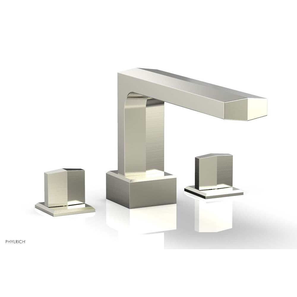 Phylrich - Deck Tub Set Diama, Blade Handle - Satin Nickel