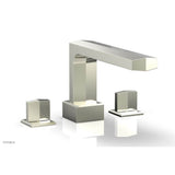 Phylrich - Deck Tub Set Diama, Blade Handle - Satin Nickel