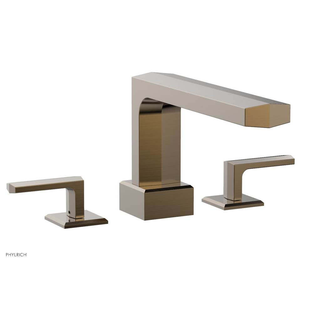 Phylrich - Deck Tub Set Diama, Lever Handle - Antique Brass