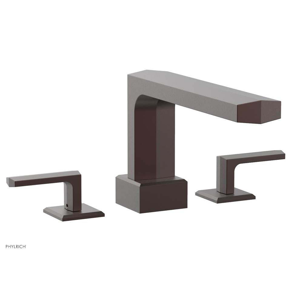 Phylrich - Deck Tub Set Diama, Lever Handle - Weathered Copper
