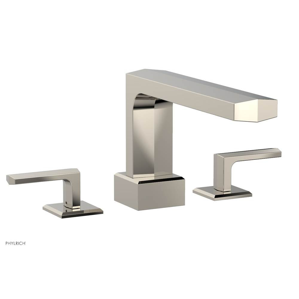 Phylrich - Deck Tub Set Diama, Lever Handle - Polished Nickel