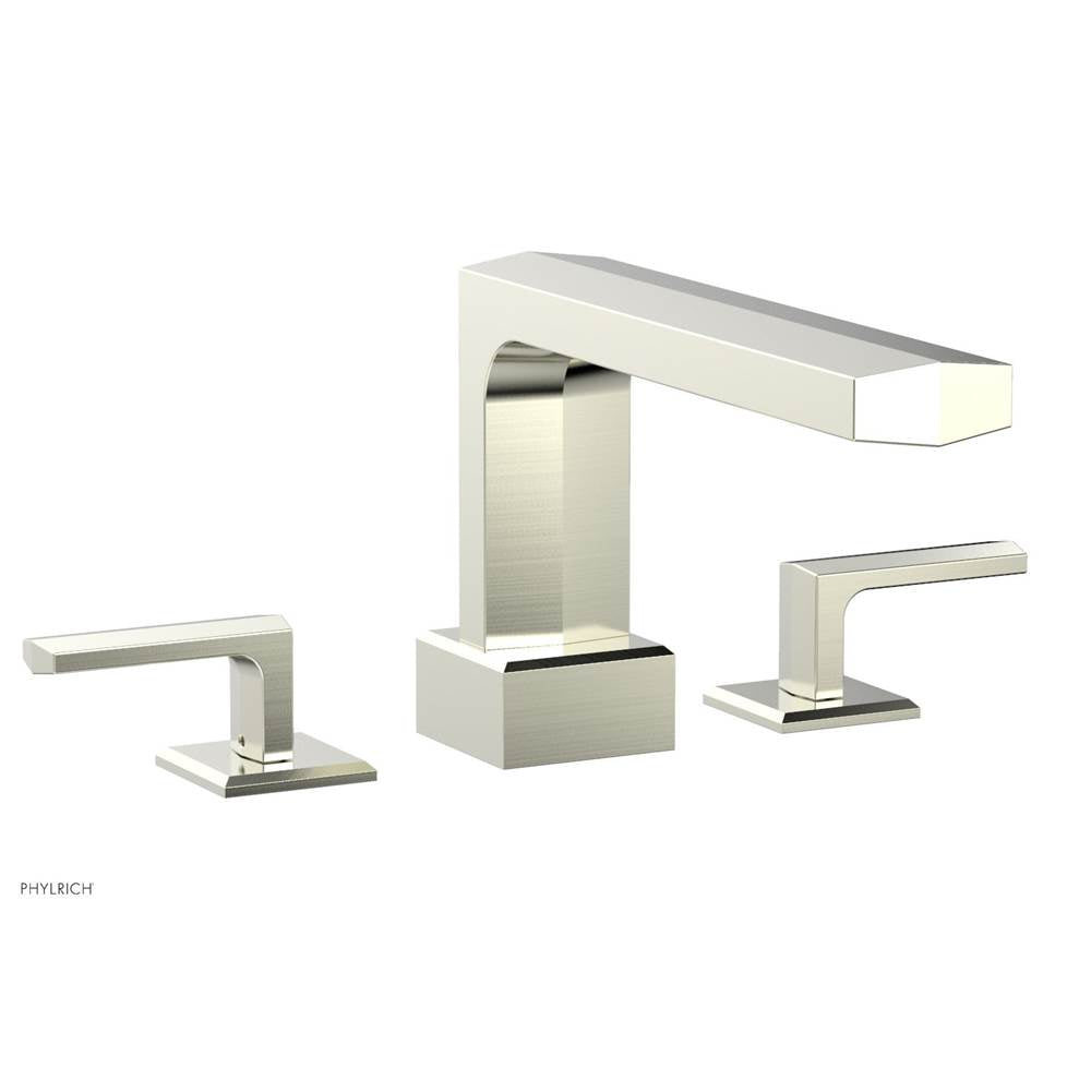 Phylrich - Deck Tub Set Diama, Lever Handle - Satin Nickel