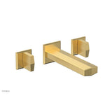 Phylrich - Wall Tub Set Diama, Blade Handle - Burnished Gold