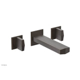 Phylrich - Wall Tub Set Diama, Blade Handle - Oil Rubbed Bronze