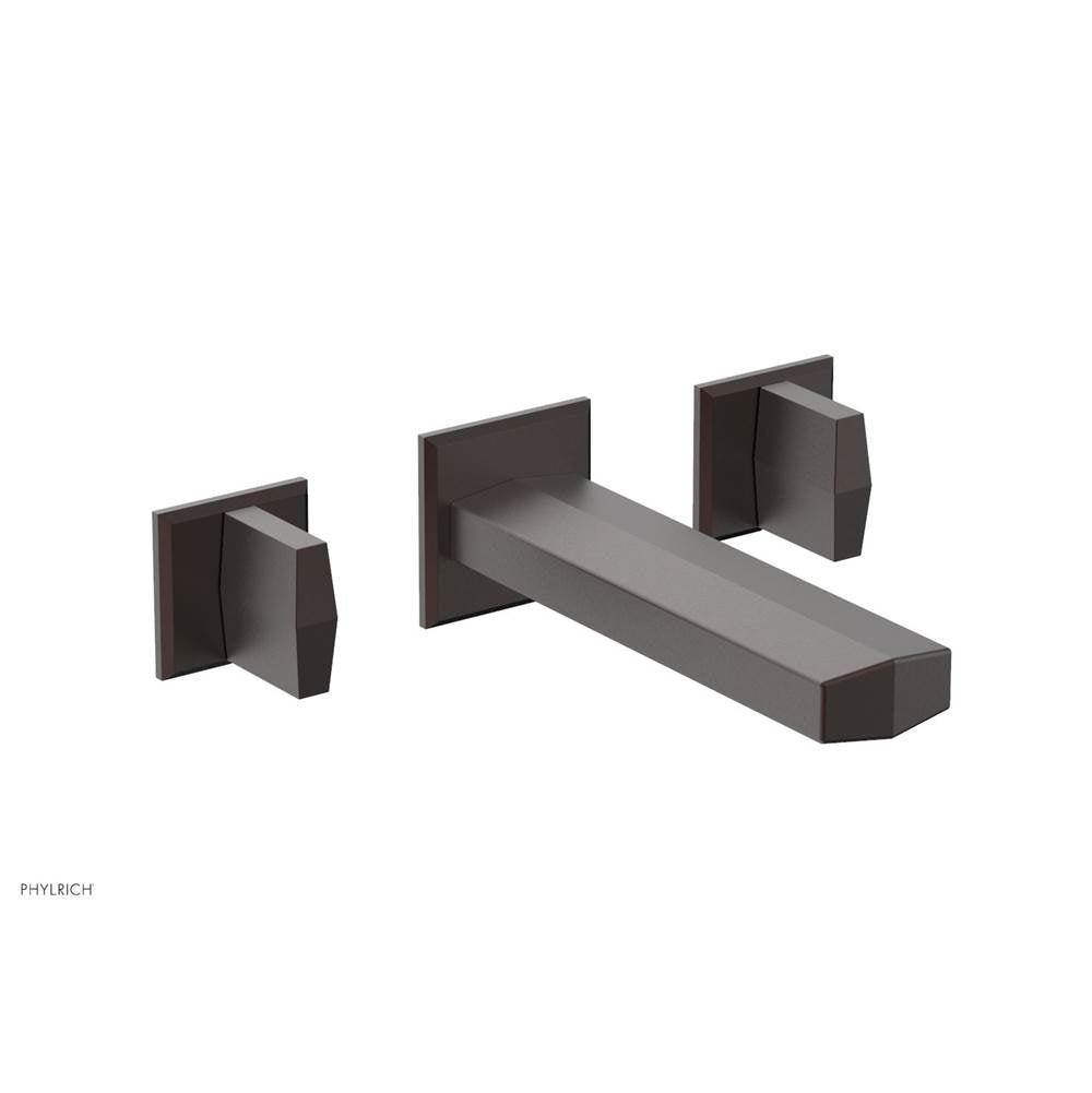 Phylrich - Wall Tub Set Diama, Blade Handle - Weathered Copper