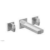 Phylrich - Wall Tub Set Diama, Blade Handle - Polished Chrome