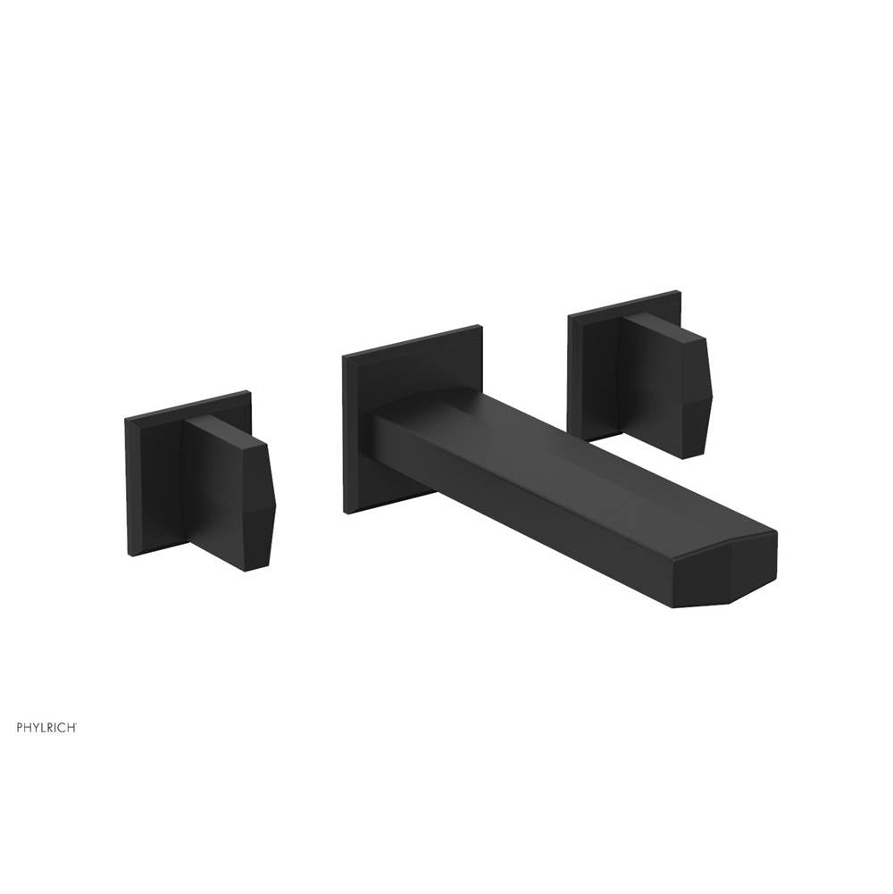 Phylrich - Wall Tub Set Diama, Blade Handle - Matte Black