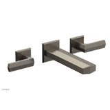 Phylrich - Wall Tub Set Diama, Lever Handle - Pewter