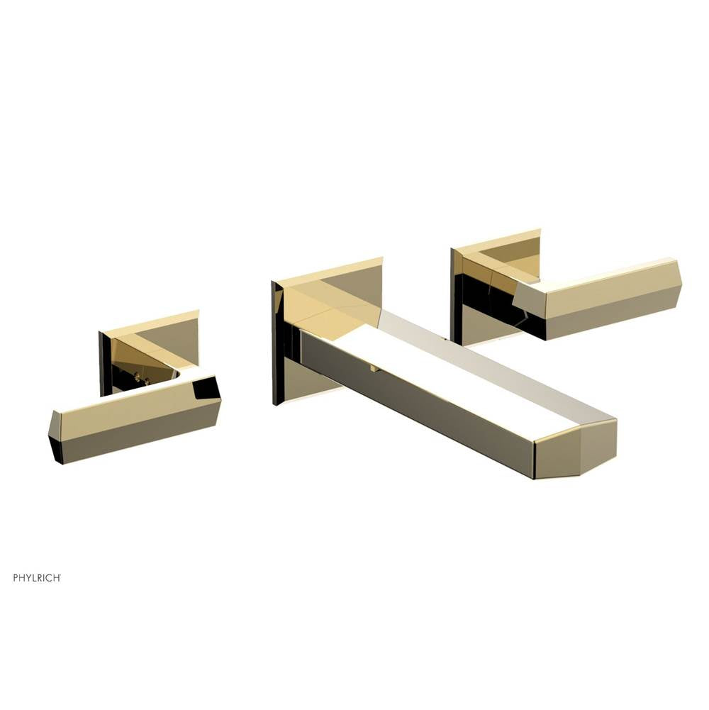 Phylrich - Wall Tub Set Diama, Lever Handle - Polished Brass Uncoated