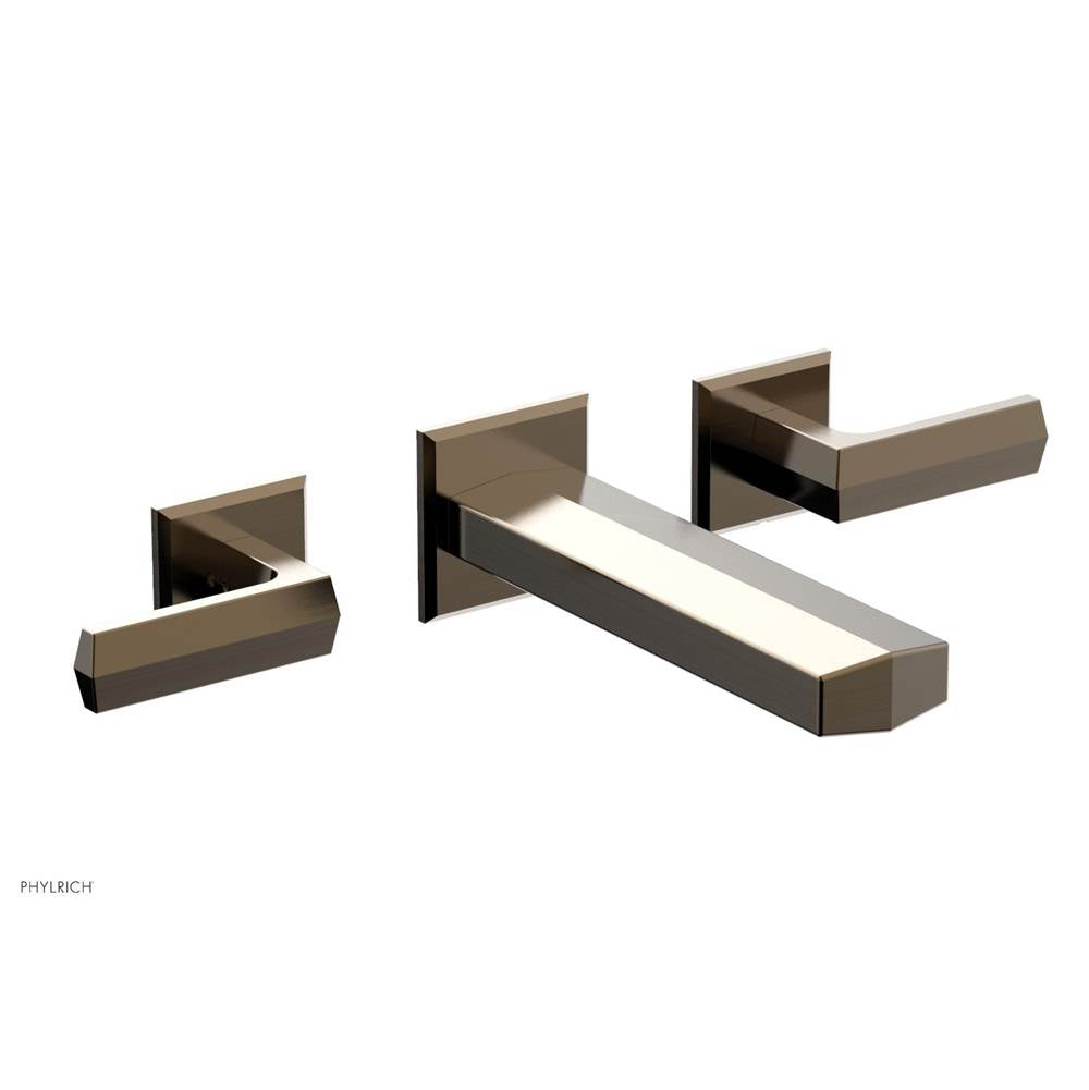 Phylrich - Wall Tub Set Diama, Lever Handle - Antique Brass