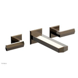 Phylrich - Wall Tub Set Diama, Lever Handle - Antique Brass