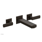Phylrich - Wall Tub Set Diama, Lever Handle - Antique Bronze