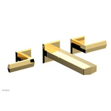 Phylrich - Wall Tub Set Diama, Lever Handle - Polished Gold