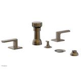 Phylrich - DIAMA Four Hole Bidet Set 184-61 - Old English Brass
