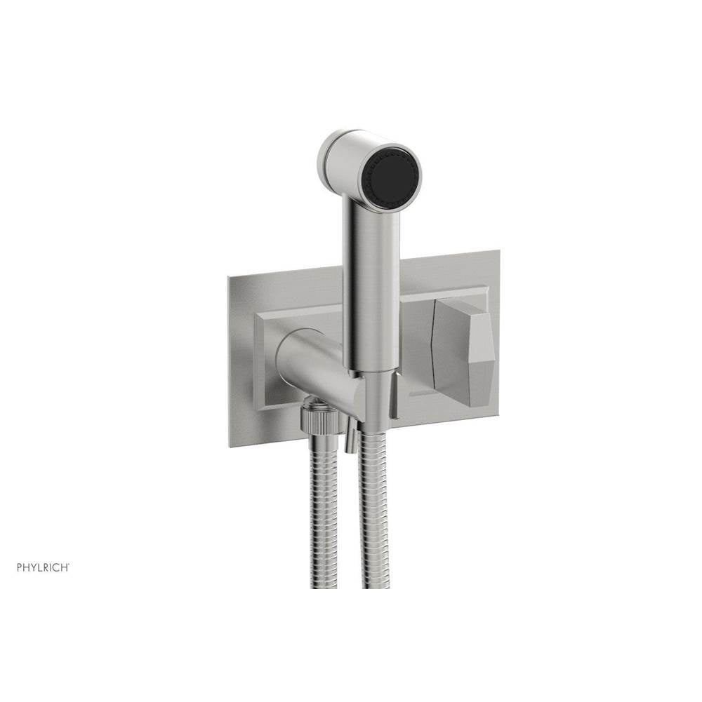 Phylrich - Wall Mounted Bidet Set Diama, Blade Handle - Satin chrome