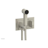 Phylrich - Wall Mounted Bidet Set Diama, Blade Handle - Burnished Nickel