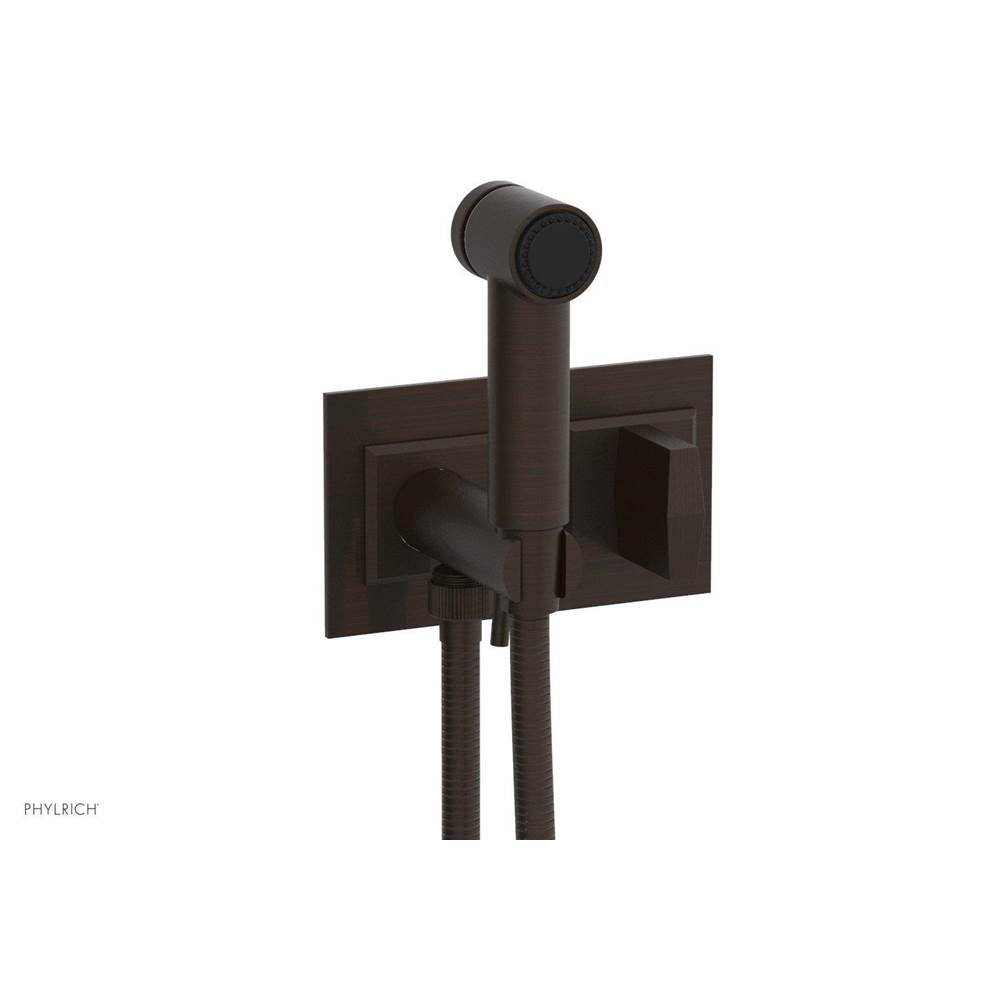Phylrich - Wall Mounted Bidet Set Diama, Blade Handle - Antique Bronze