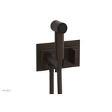 Phylrich - Wall Mounted Bidet Set Diama, Blade Handle - Antique Bronze