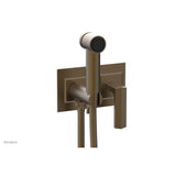 Phylrich - Wall Mounted Bidet Set Diama, Lever Handle - Antique Brass