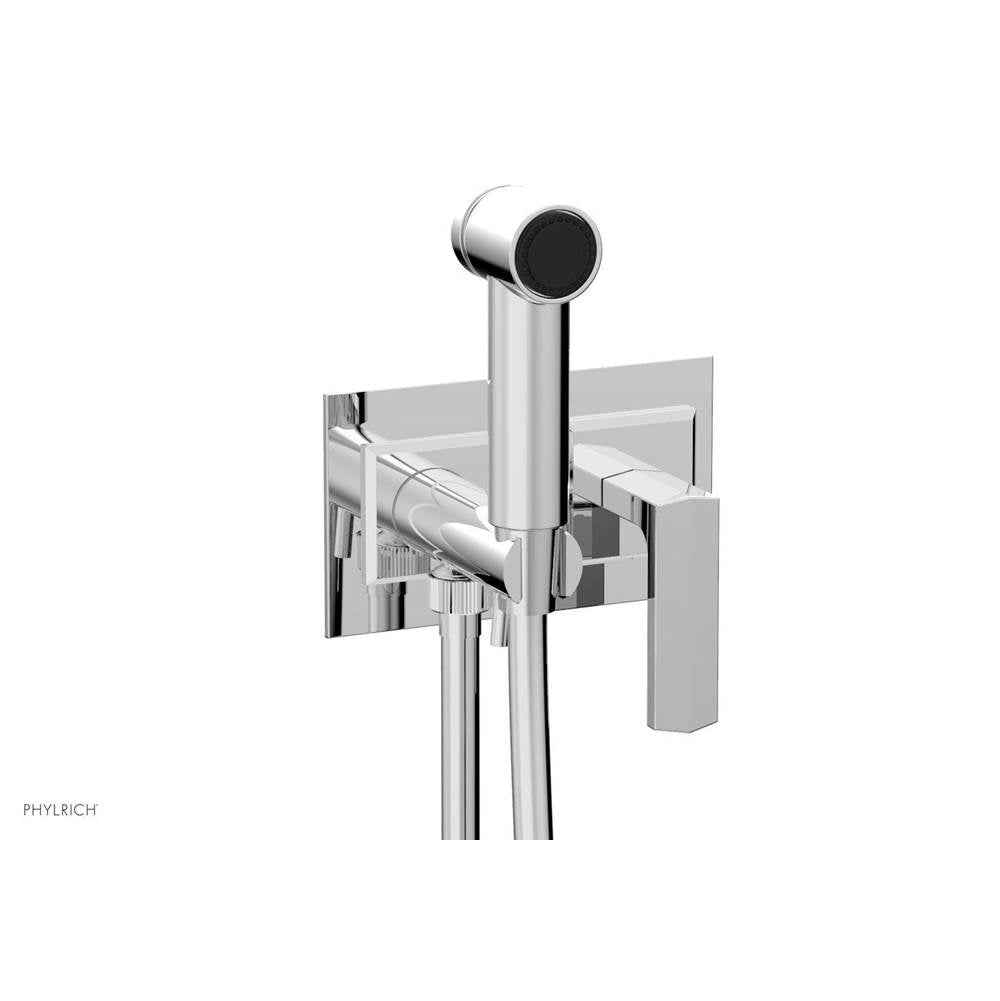 Phylrich - Wall Mounted Bidet Set Diama, Lever Handle - Polished Nickel