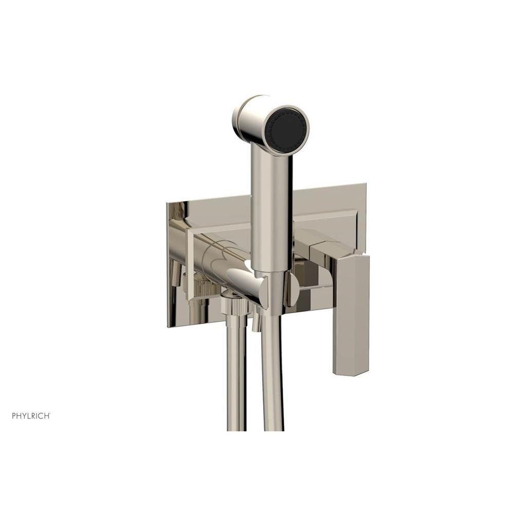 Phylrich - Wall Mounted Bidet Set Diama, Lever Handle - Satin Nickel