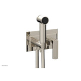 Phylrich - Wall Mounted Bidet Set Diama, Lever Handle - Satin Nickel
