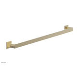 Phylrich - Polished Brass Uncoated (Living Finish) Diama 30'' Towel Bar - Polished Brass Uncoated